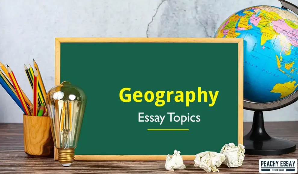 how to write a geography essay