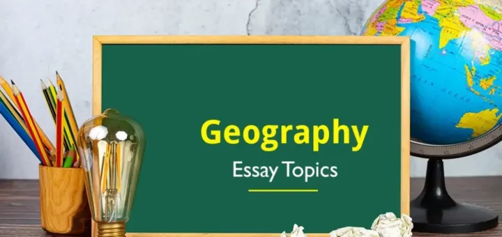 Geography essay