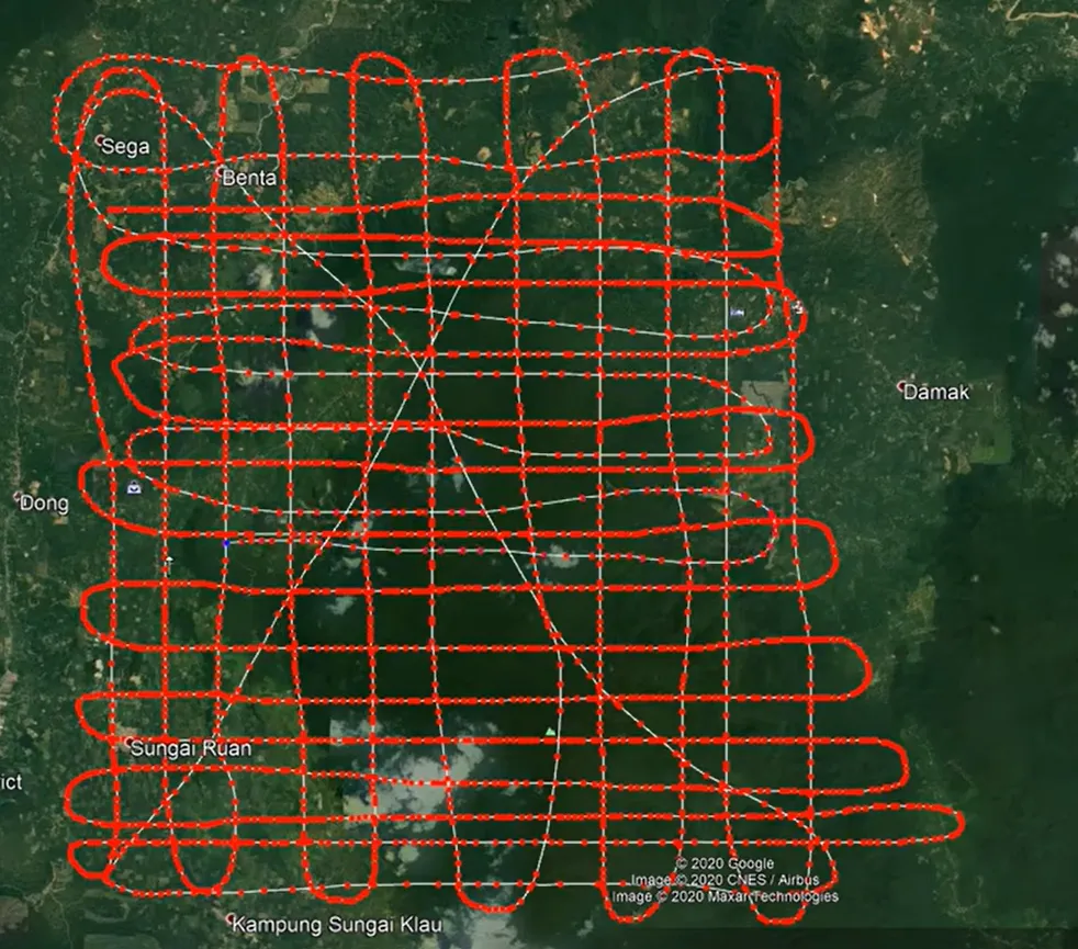 Google Earth elevation data Geodelta lab