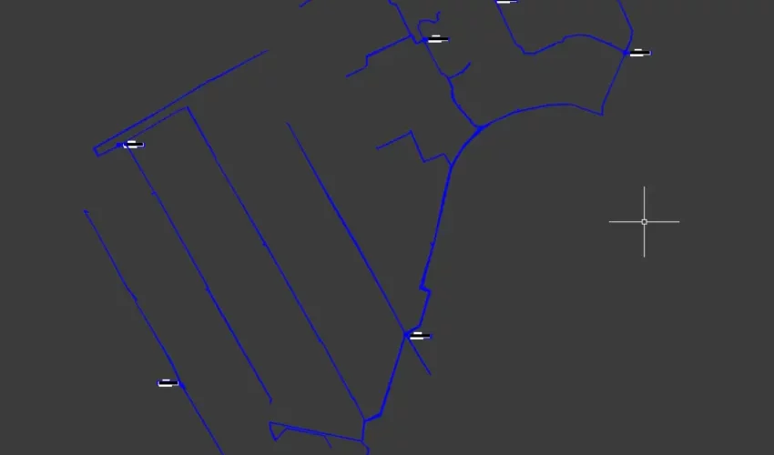 AutoCAD LT lines calculation