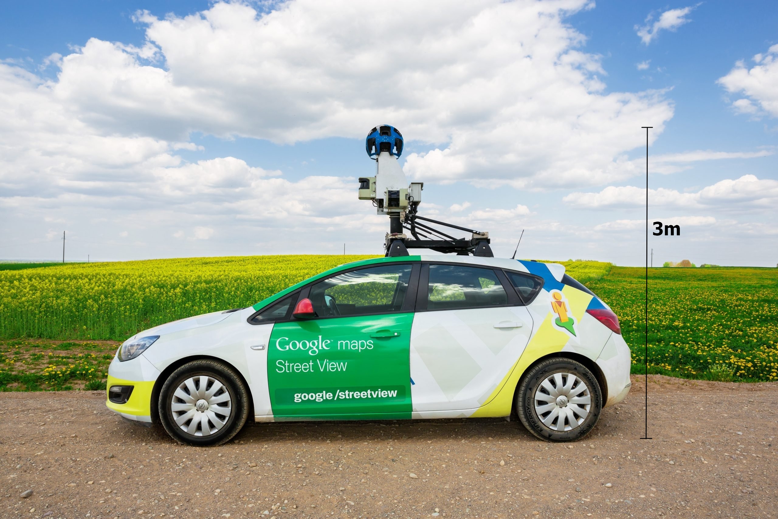 Street View car camera system Shutterstock