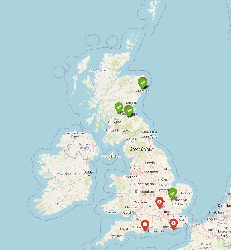 Geocoded addresses Python