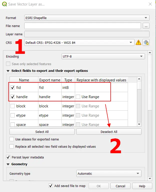 QGIS reprojecting the layer