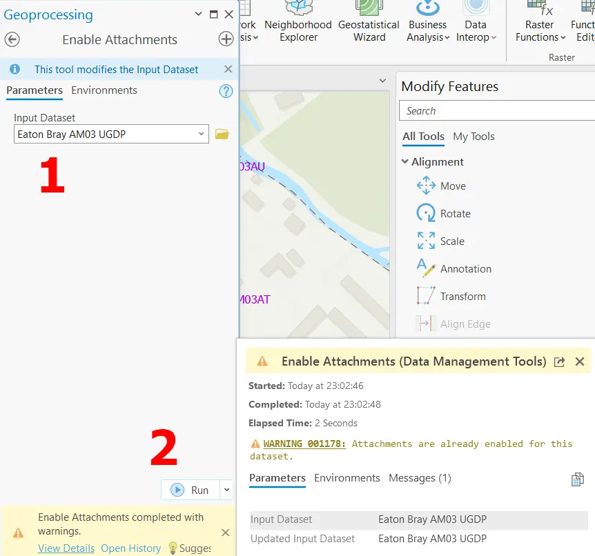 ArcGIS Pro enable attachments