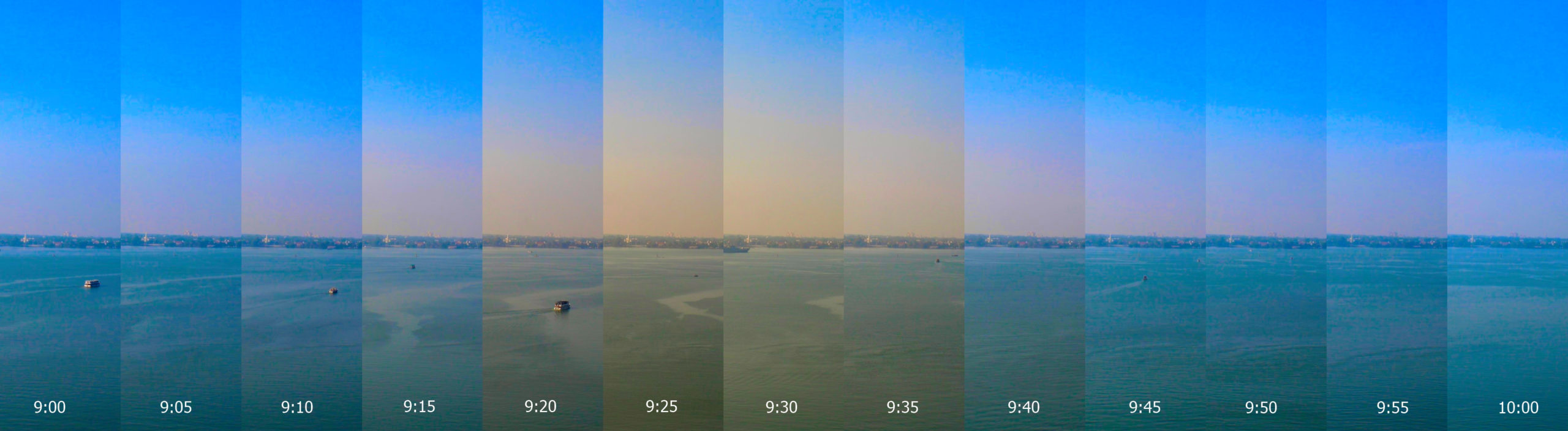 Partial solar eclipse 2019, Kerala India, limb darkening 2