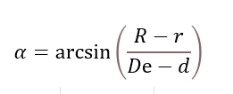 Umbra cone length
