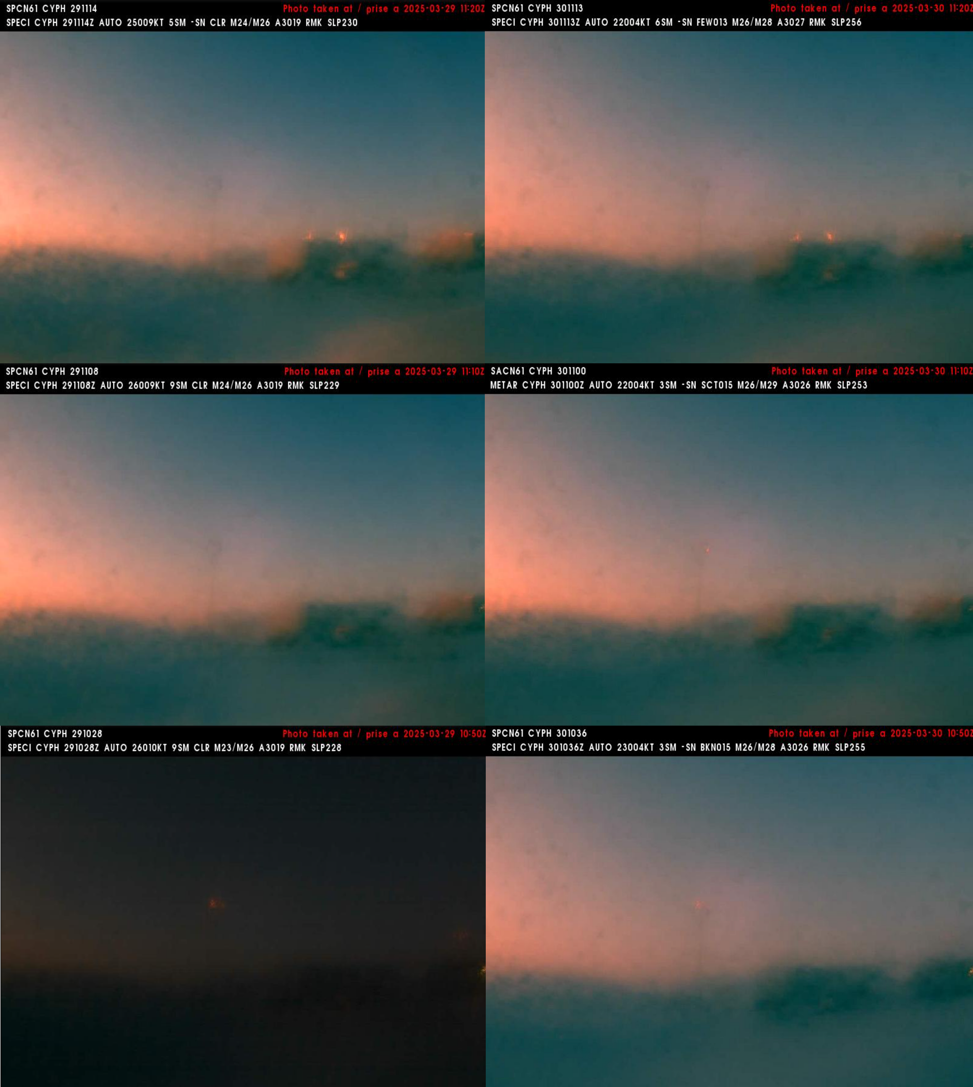 Inukjuak webcam partial solar eclipse 29.03.2025 3