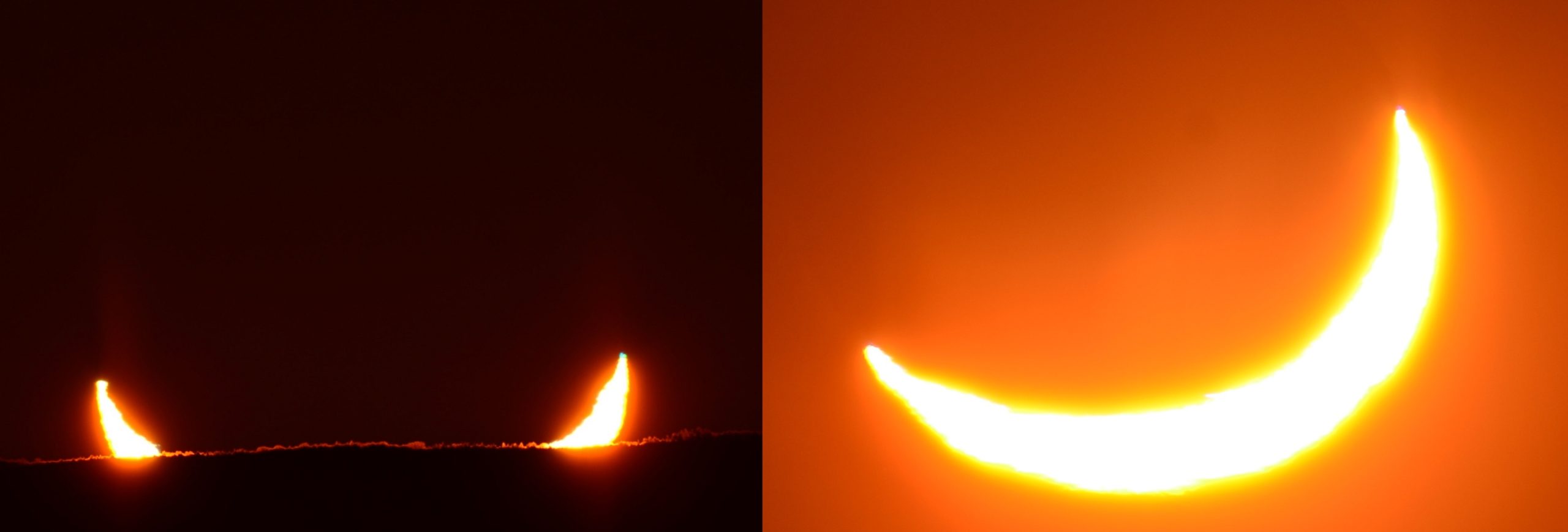 Partial solar eclipse Maine Spaceweather