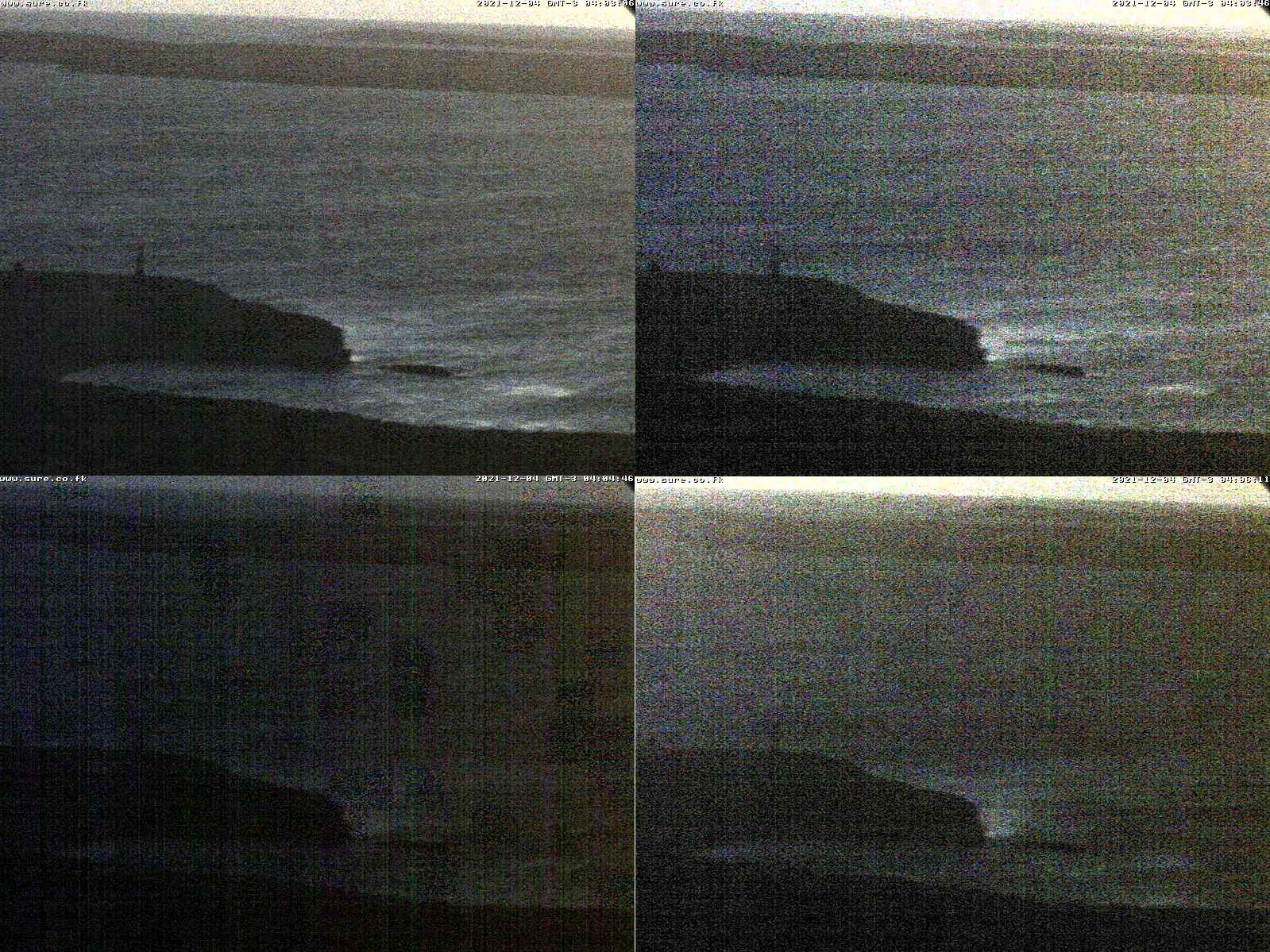 Total solar eclipse below the horizon 2021 Falklands4