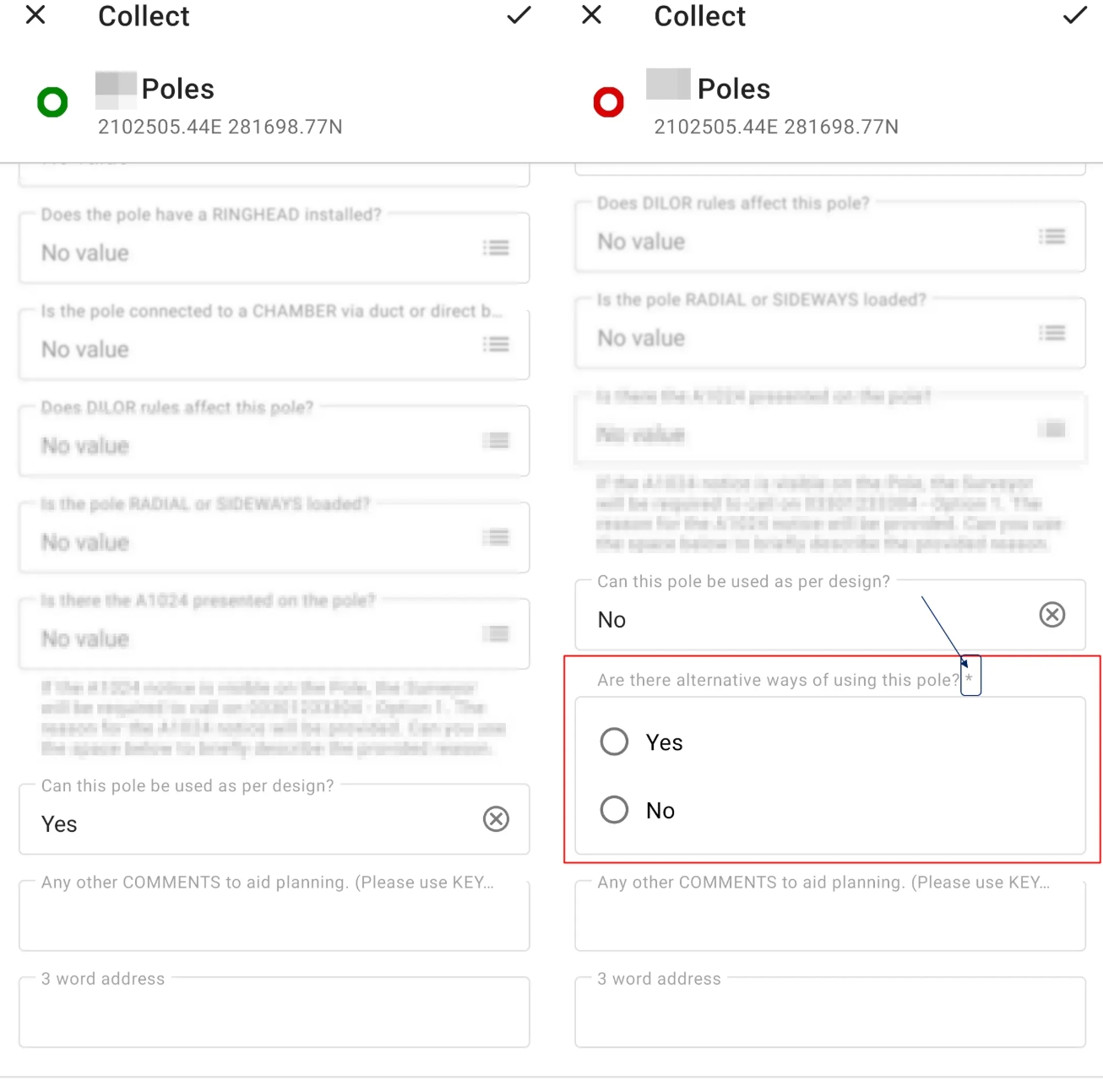 Field Maps Designer conditional based questions tutirial Astro-geo-gis