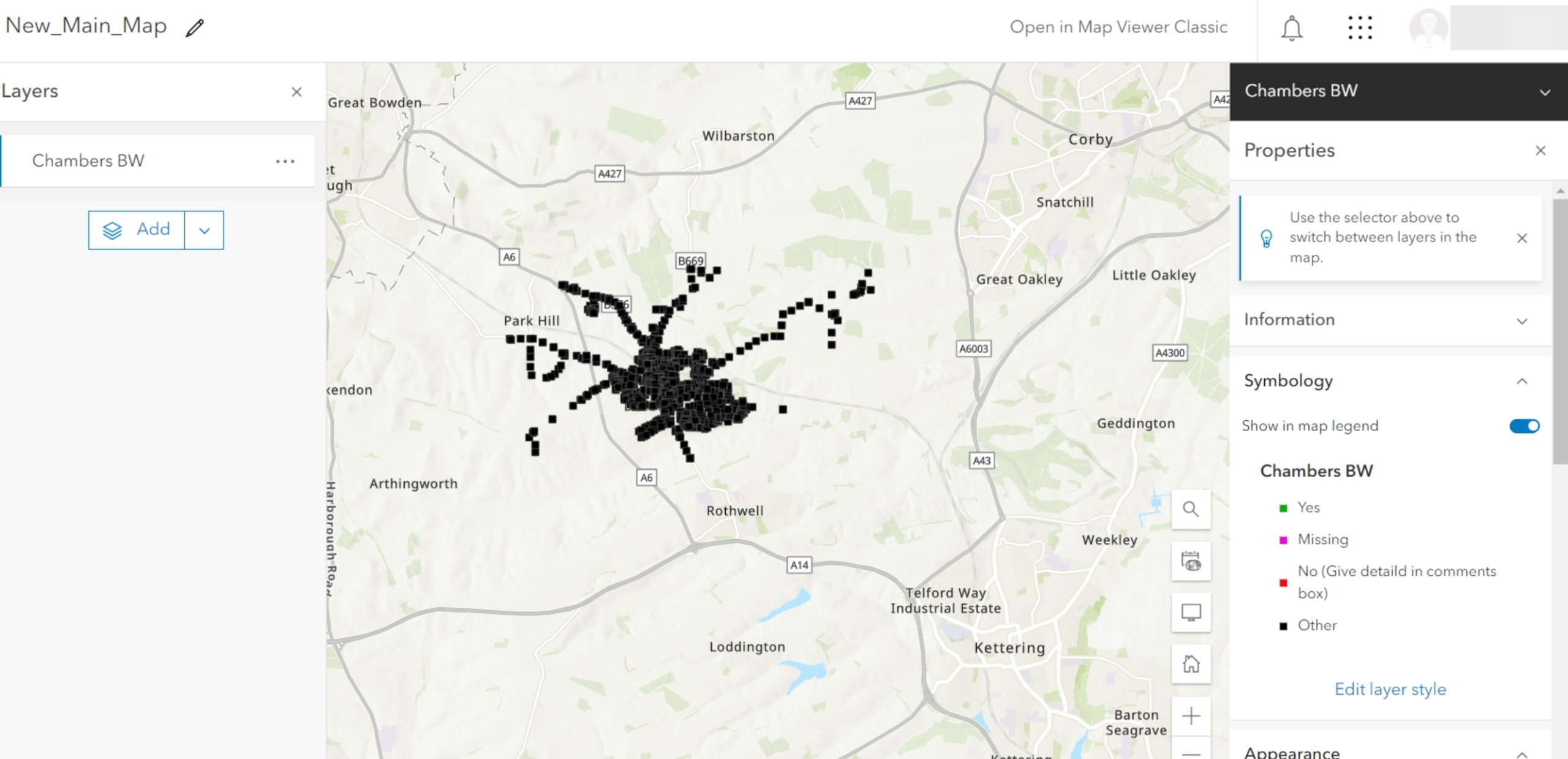 ArcGIS Online style reproduction tutorial Astro-geo-GIS