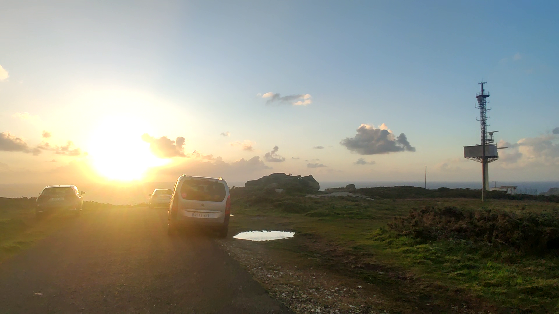 Malpica setting Sun April 8, 2024